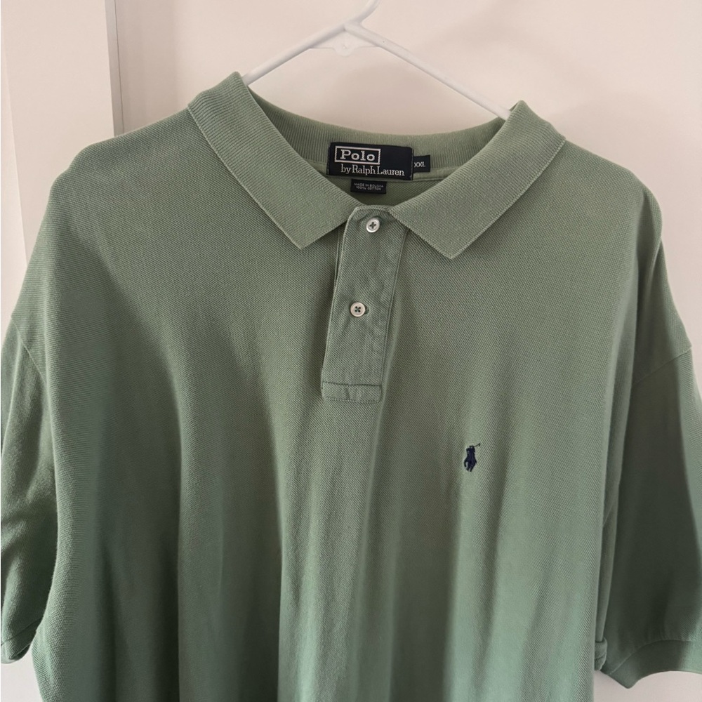 Polo by Ralph Lauren Sage Green Classic Pique Polo